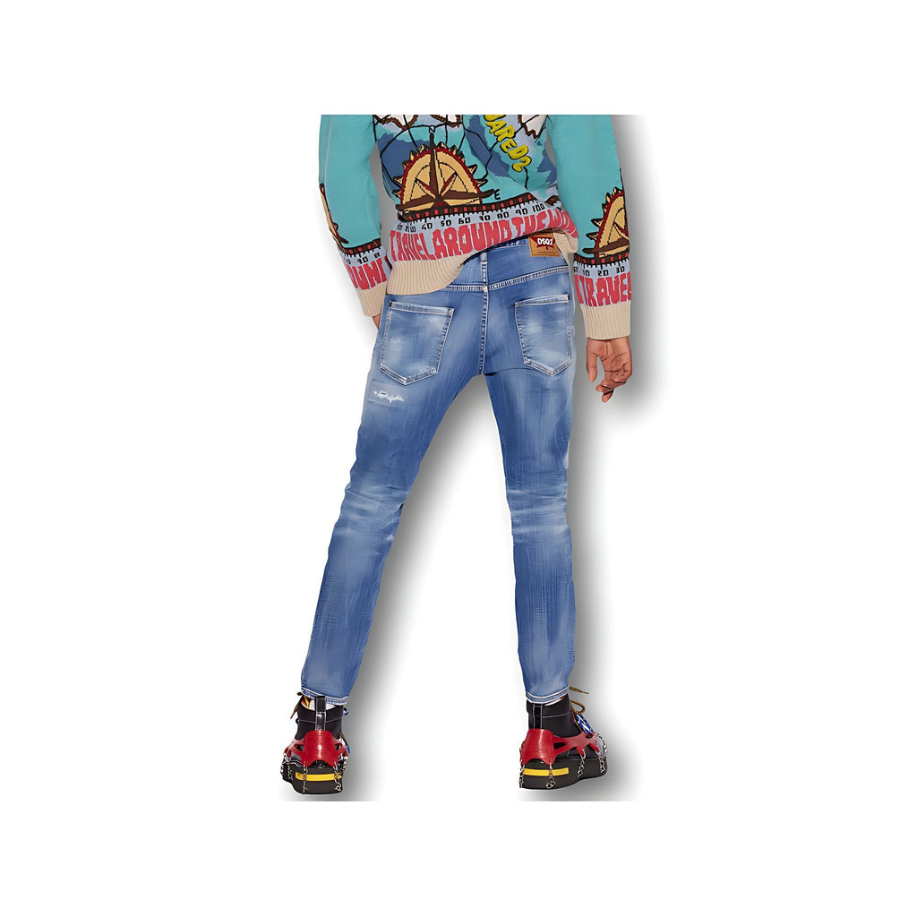 Dsquared2 Light Sandy Jeans Blau Herren