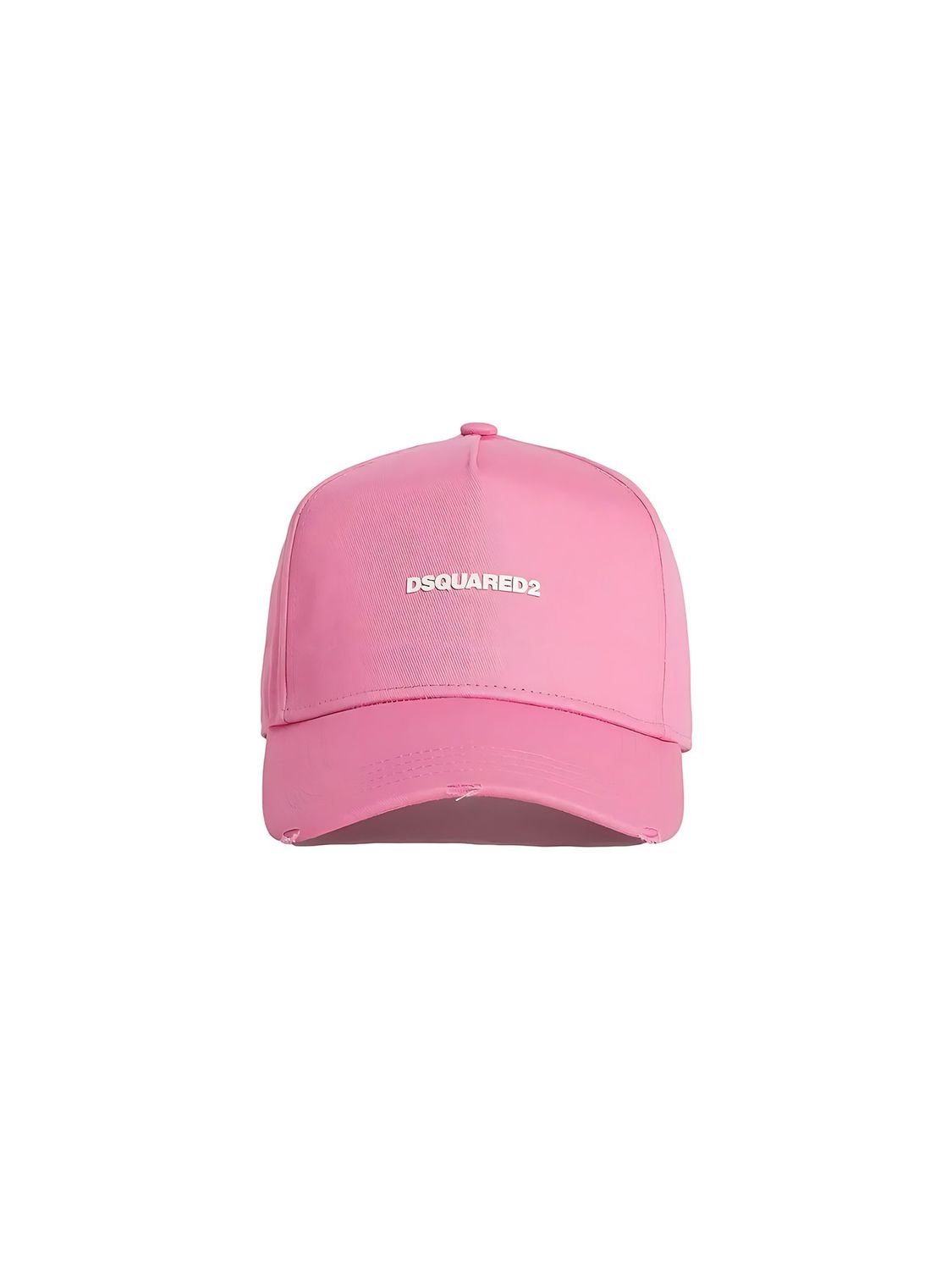 Dsquared2 Mini Logo Baseball Cap aus Baumwolle Rosa