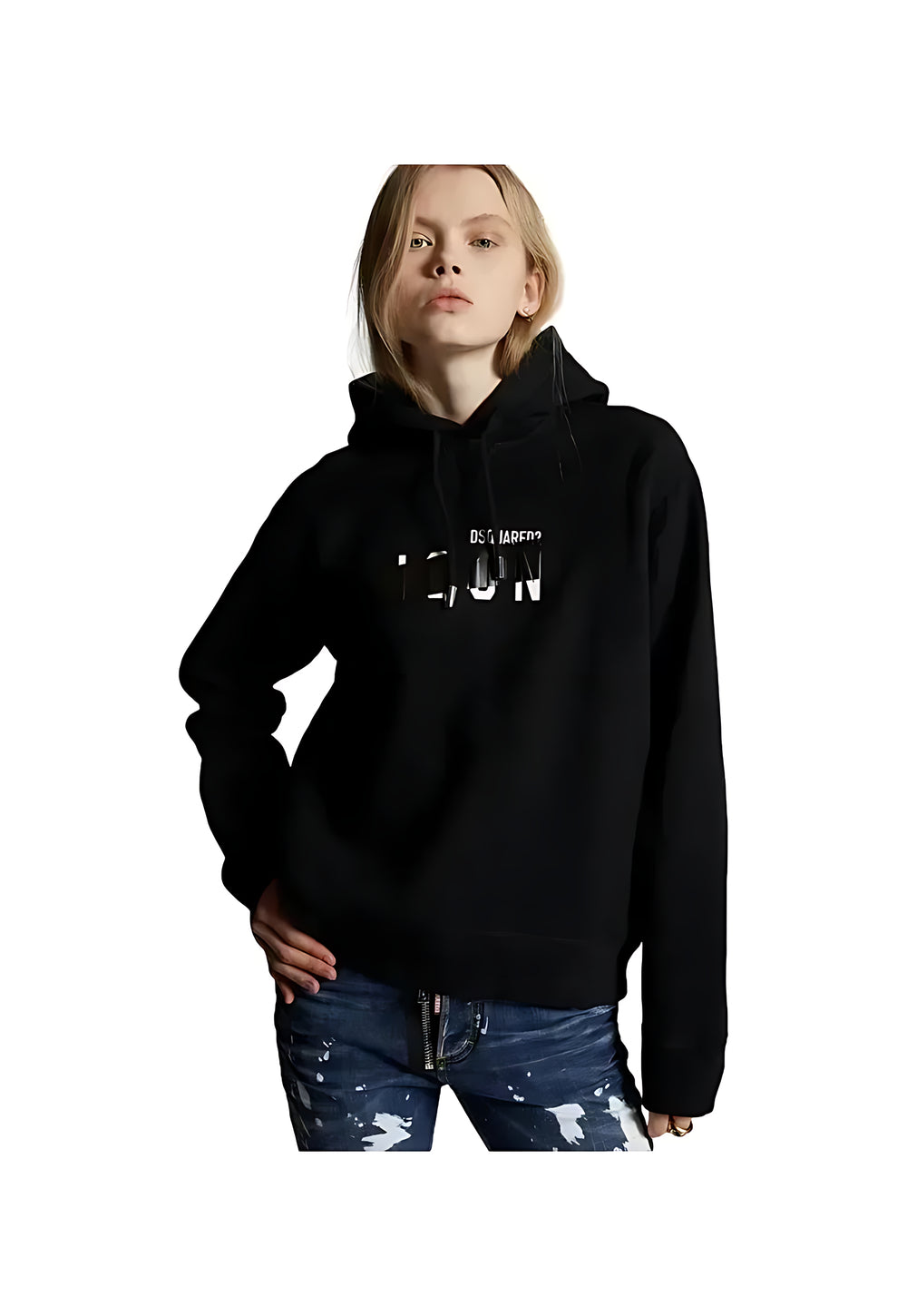 Dsquared2 Be IconTape Hoodie Unisex
