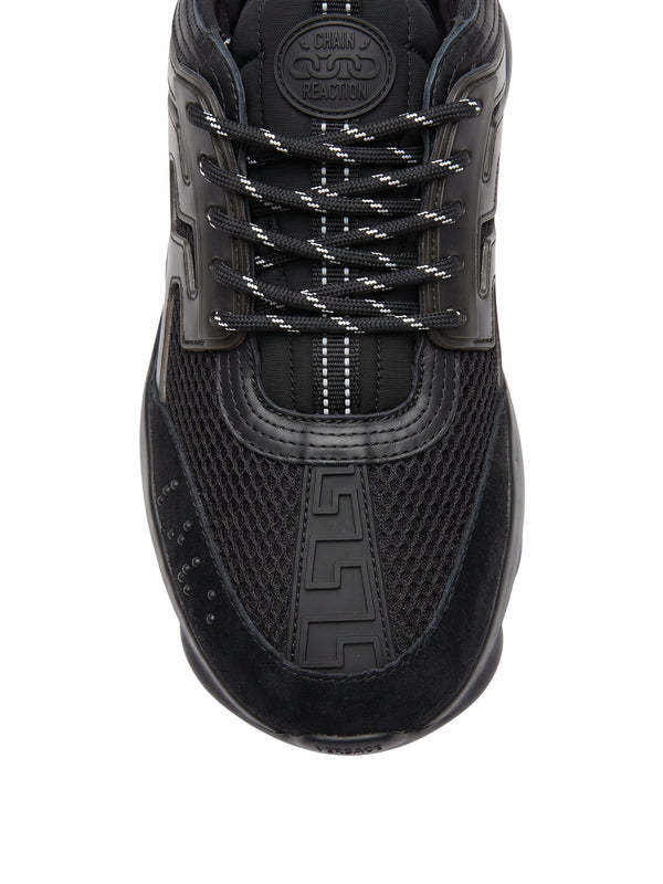 Versace Chain Reaction Low Top Sneaker Herren Schwarz