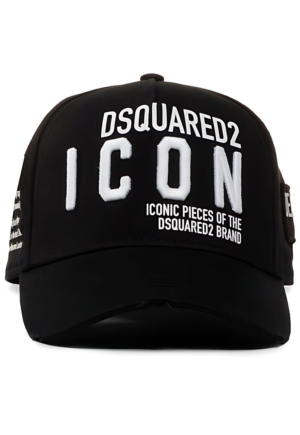 Dsquared2 Embroidered Baseball Cap Schwarz Unisex