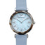 Emporio Armani Classic Damenuhr silber hellblau
