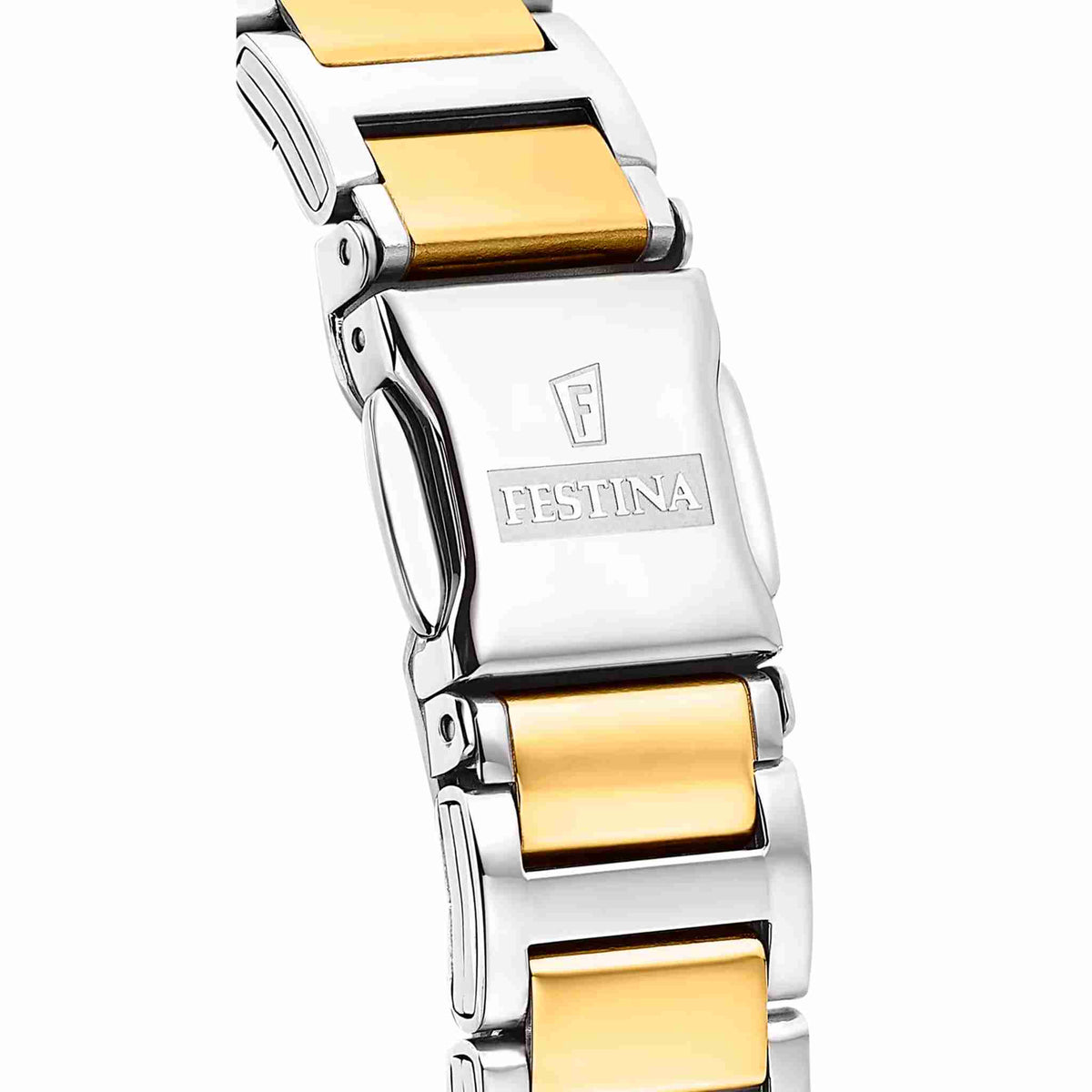 Festina Mademoiselle F16937/A Damenuhr mit Bicolor-Edelstahlband