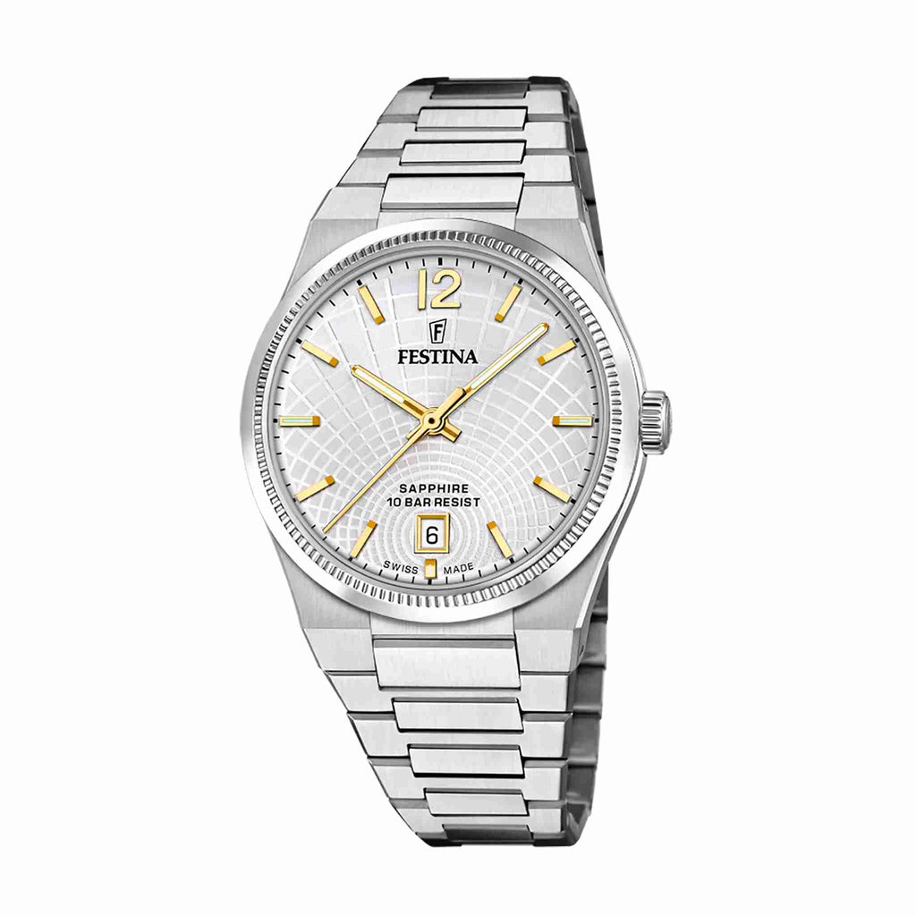Festina Damenuhr Swiss Made Rivé F20052