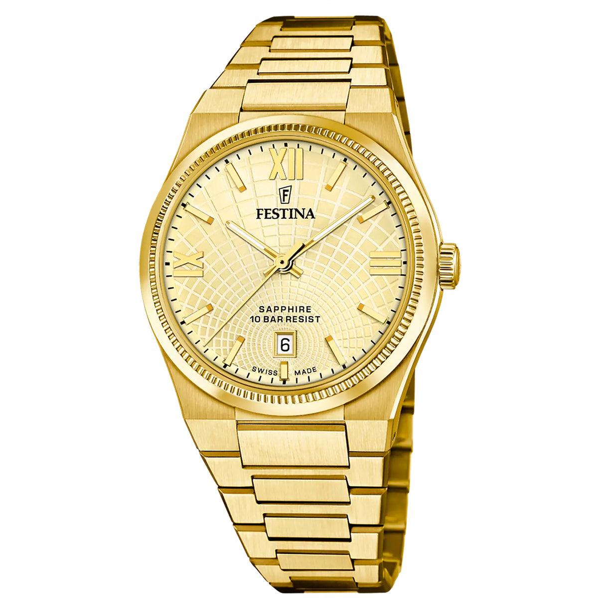 Herrenuhr Festina Swiss Made Herrenuhr Rivé F20057