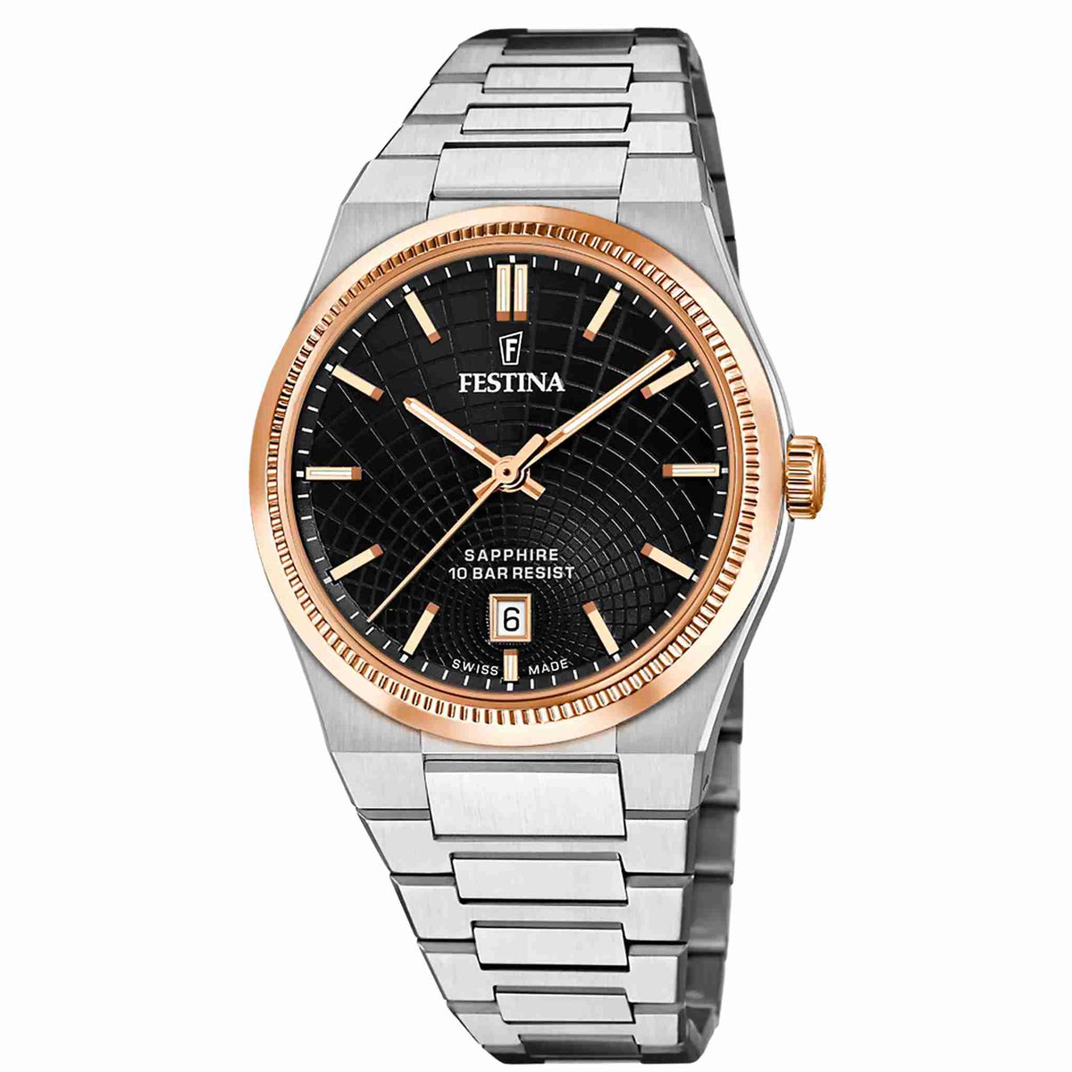 Festina Swiss Made Herrenuhr  Rivé F20065