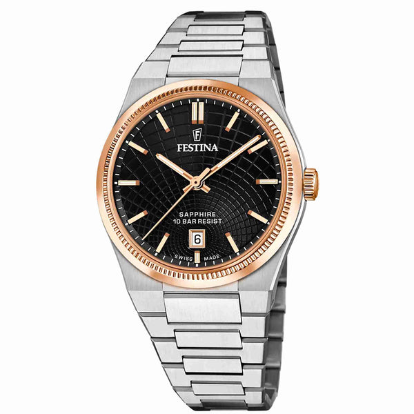 Festina Swiss Made Herrenuhr  Rivé F20065