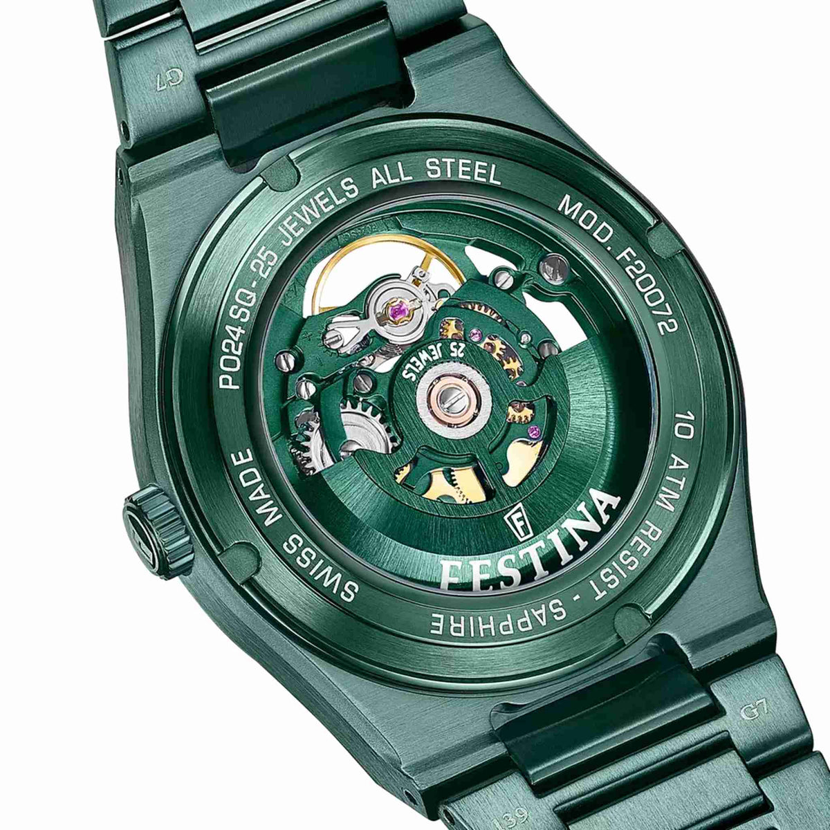 Festina Swiss Made Herrenuhr Automatik F20072/1