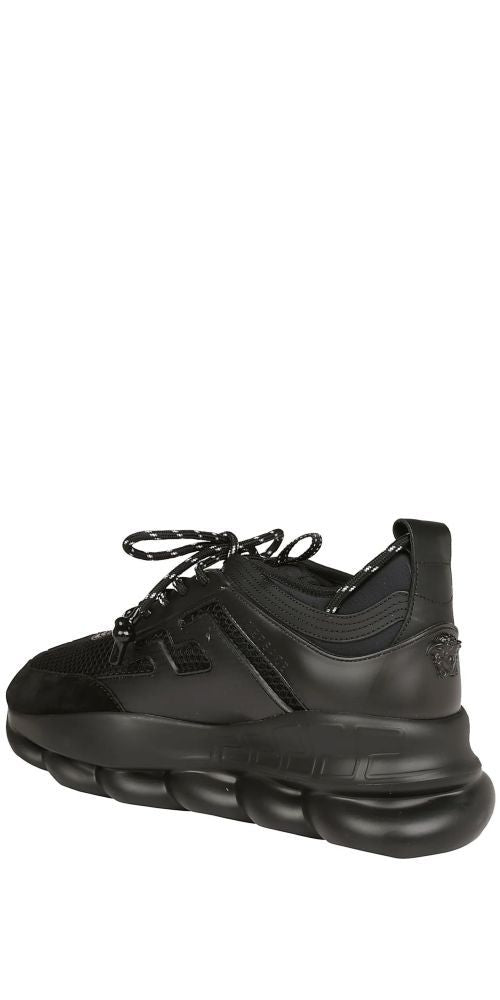Versace Chain Reaction Low Top Sneaker Herren Schwarz Zweitbild