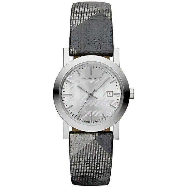Burberry The City Damenuhr silber grau