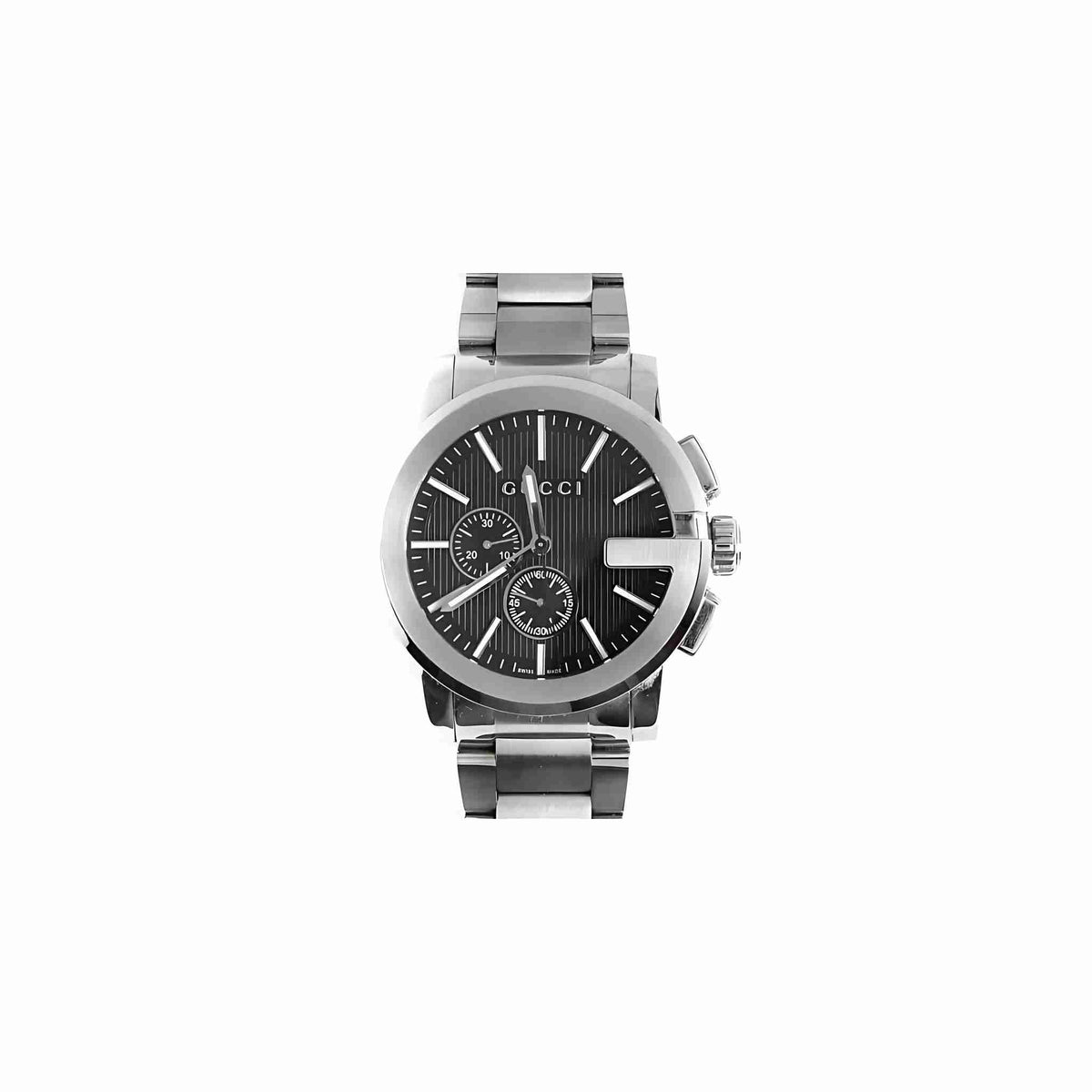 GUCCI G-Chrono Silber Schwarz YA101204 Hauptbild