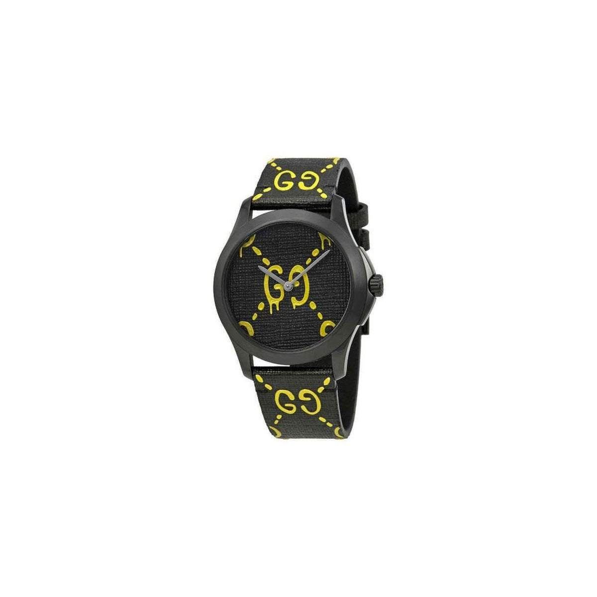 Gucci G-Timeless Ghost Herrenuhr aus Edelstahl Model YA1264019