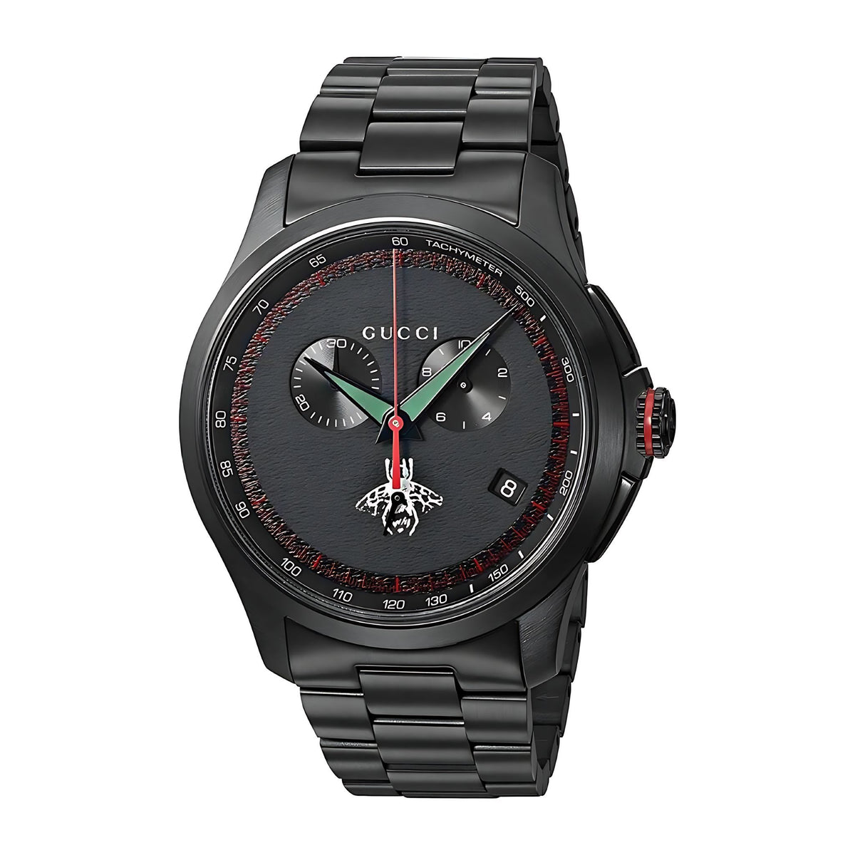 Gucci G-Timeless Herrenuhr aus Edelstahl Model YA126269