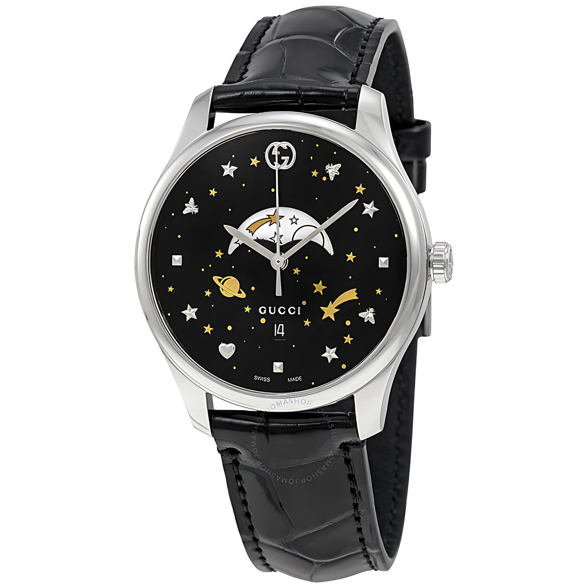 Gucci G-Timeless Herrenuhr aus Edelstahl Model YA126327