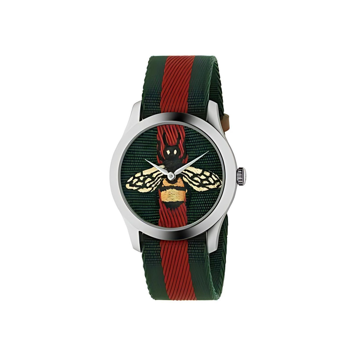 Gucci G-Timeless Herrenuhr aus Edelstahl Model YA1264060