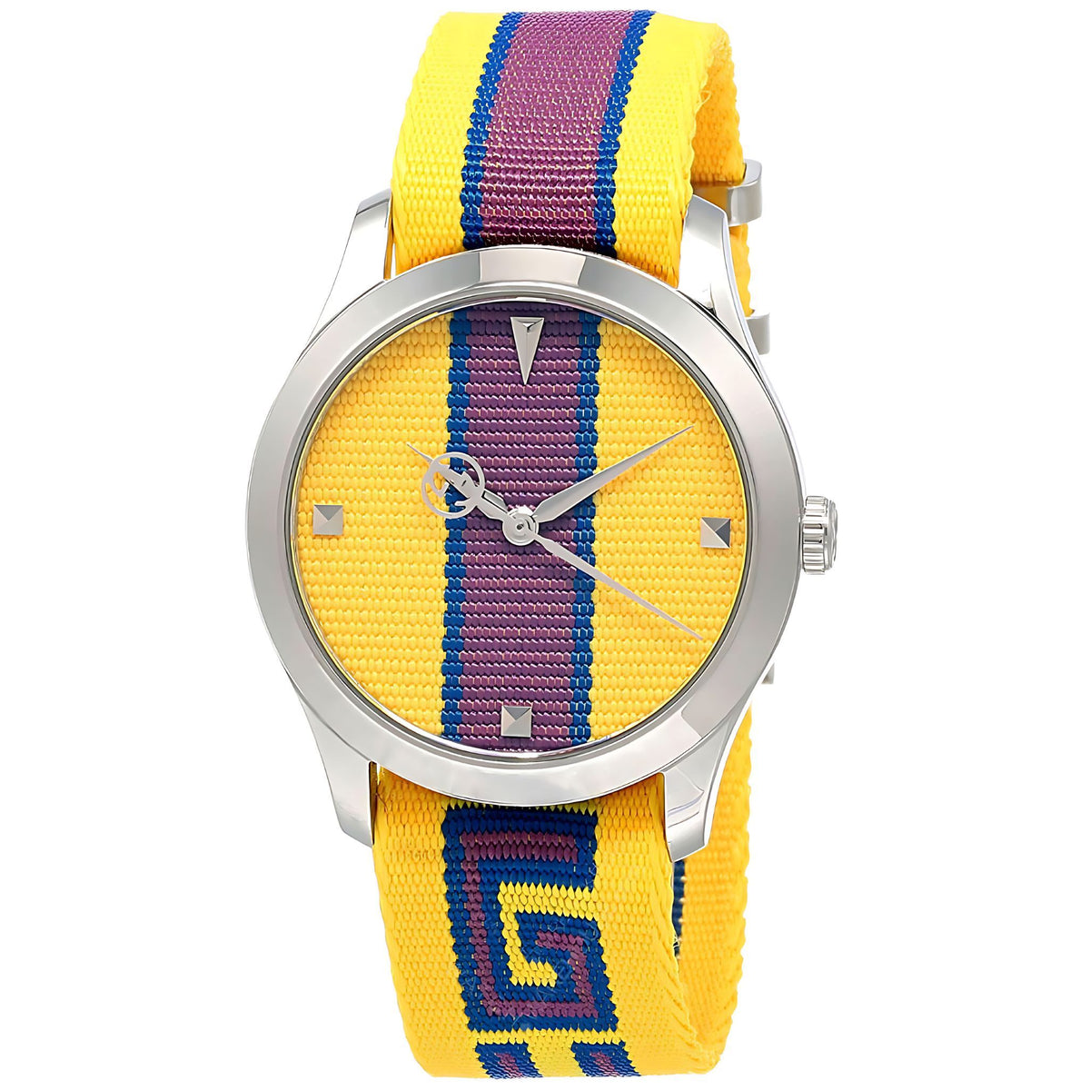 Gucci G-Timeless Herrenuhr aus Edelstahl Model YA1264069