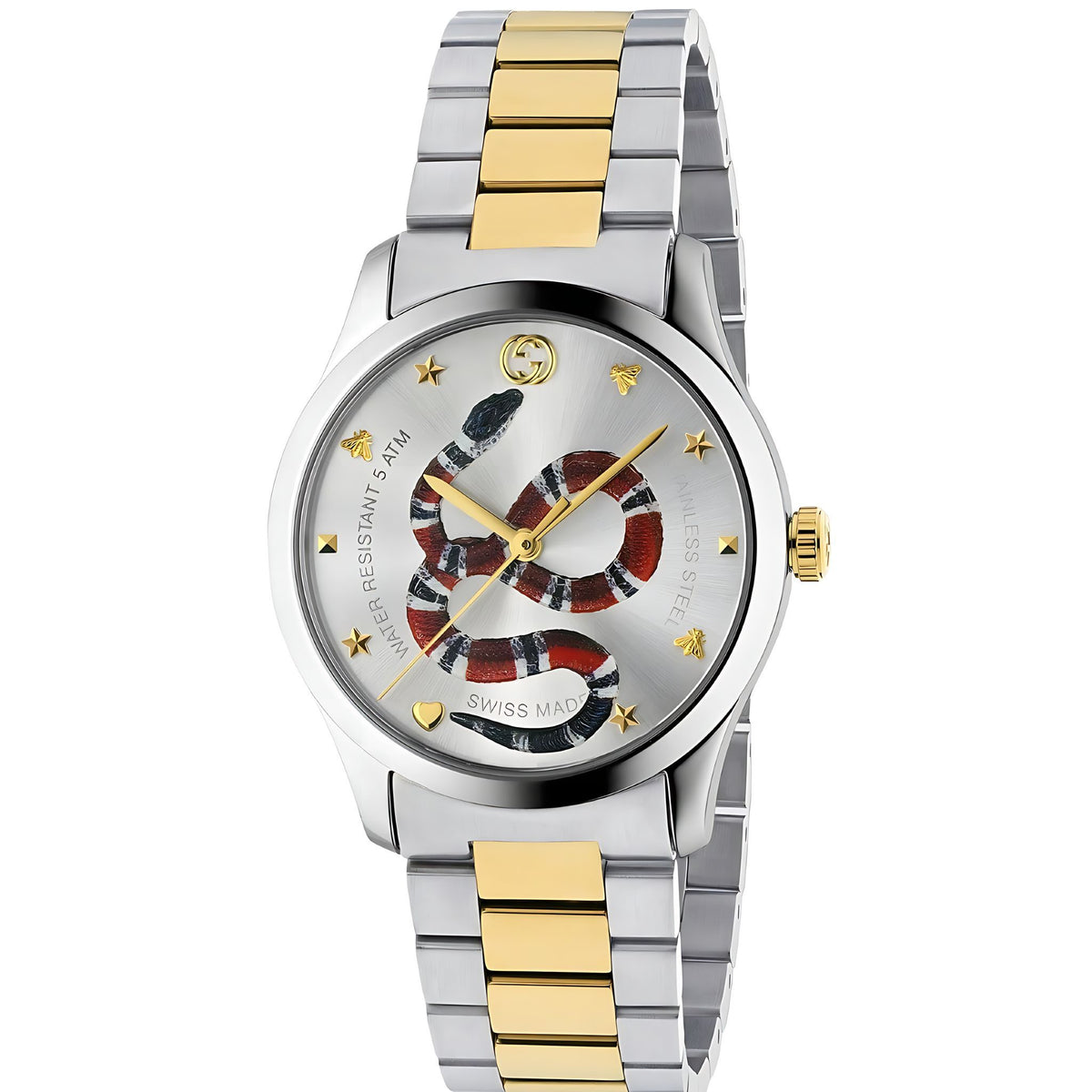 Gucci G-Timeless Herrenuhr aus Edelstahl Model YA1264075 Hauptbild