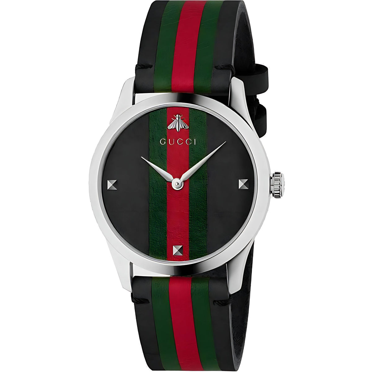 Gucci G-Timeless Herrenuhr aus Edelstahl Model YA1264079