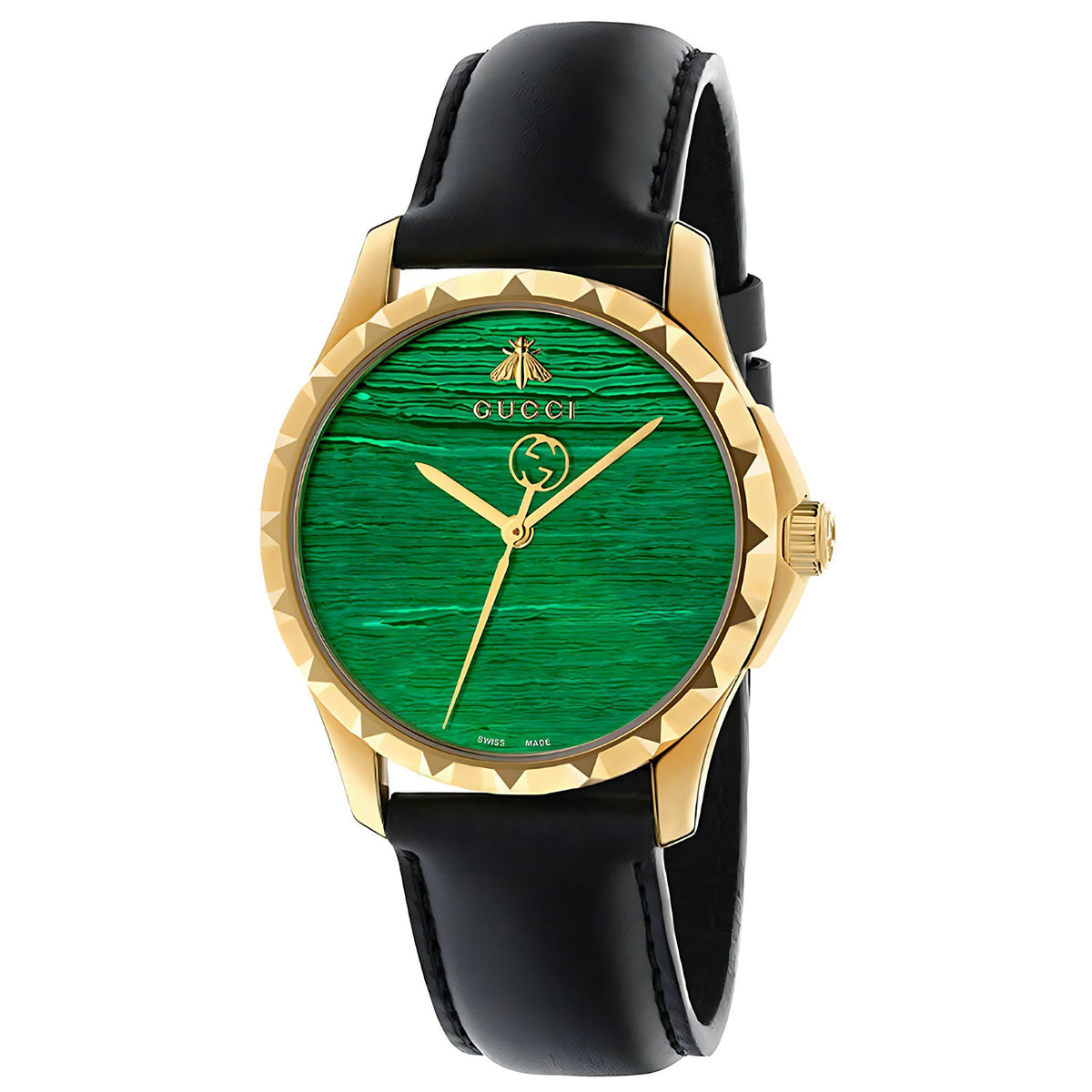 Gucci G-Timeless Herrenuhr aus Edelstahl YA126463