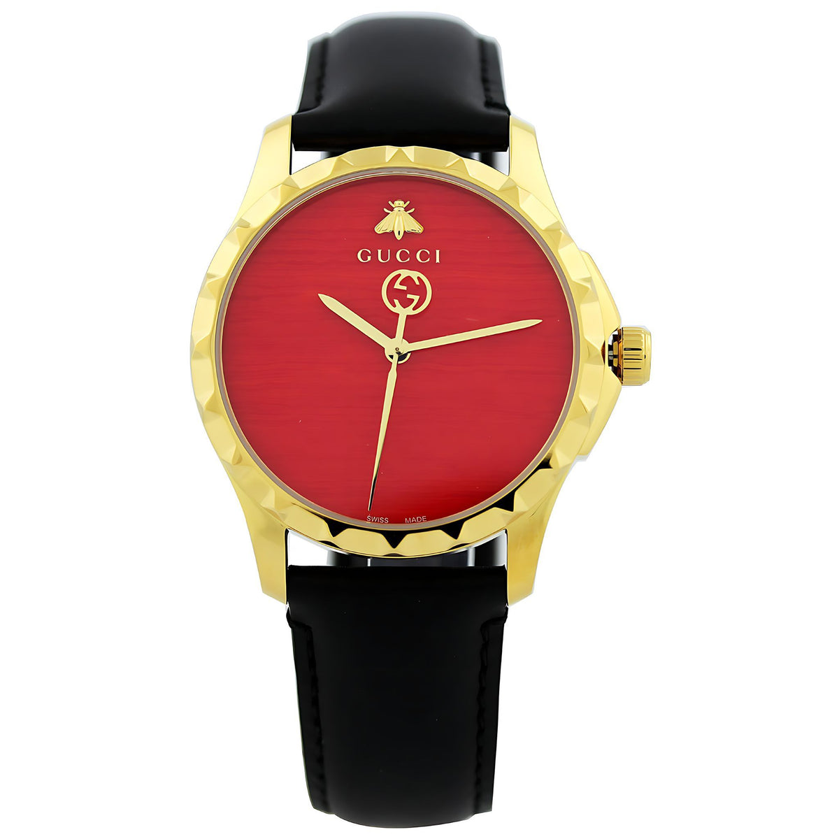 Gucci G-Timeless Herrenuhr aus Edelstahl Model YA126464