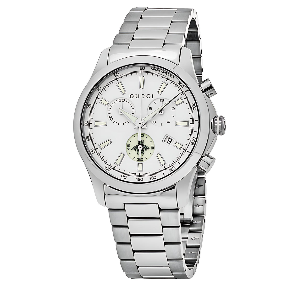 Gucci G-Timeless Herrenuhr aus Edelstahl Model YA126472 Hauptbild