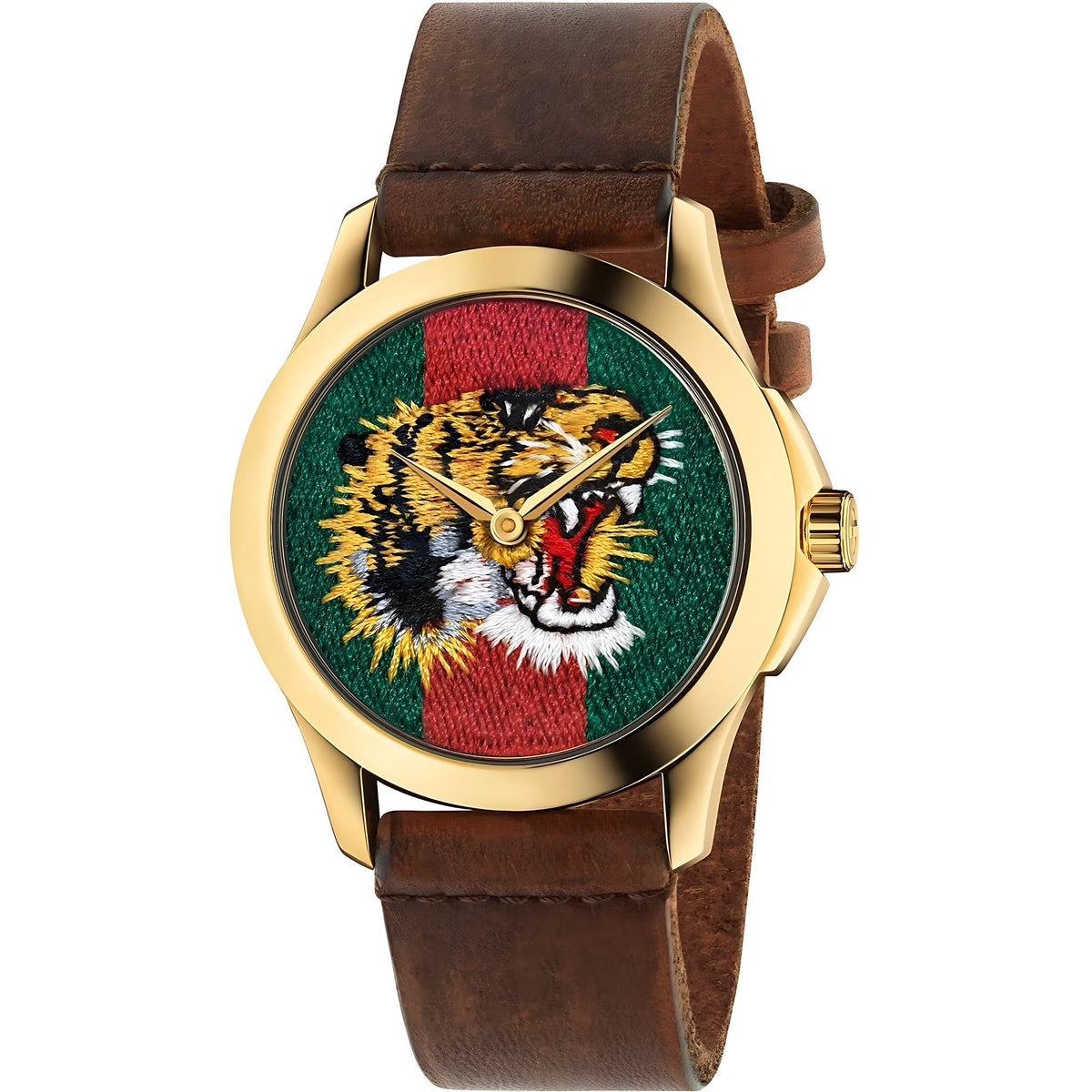 Gucci G-Timeless Herrenuhr aus Edelstahl Model YA126497