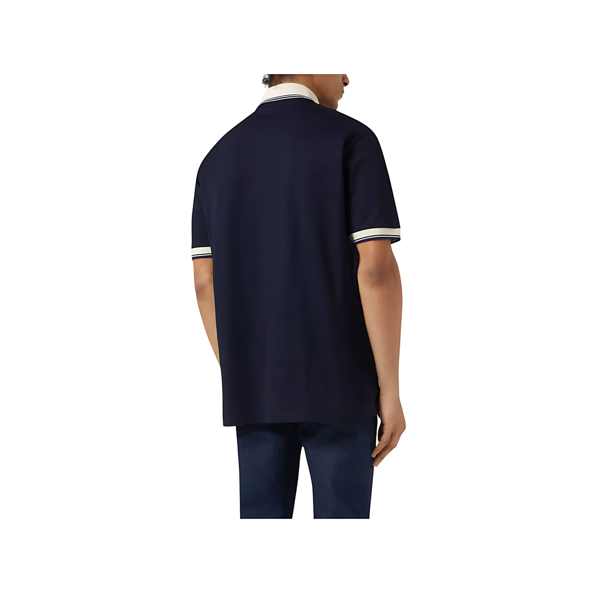 Gucci Interlocking G Polo Shirt schwarz Herren