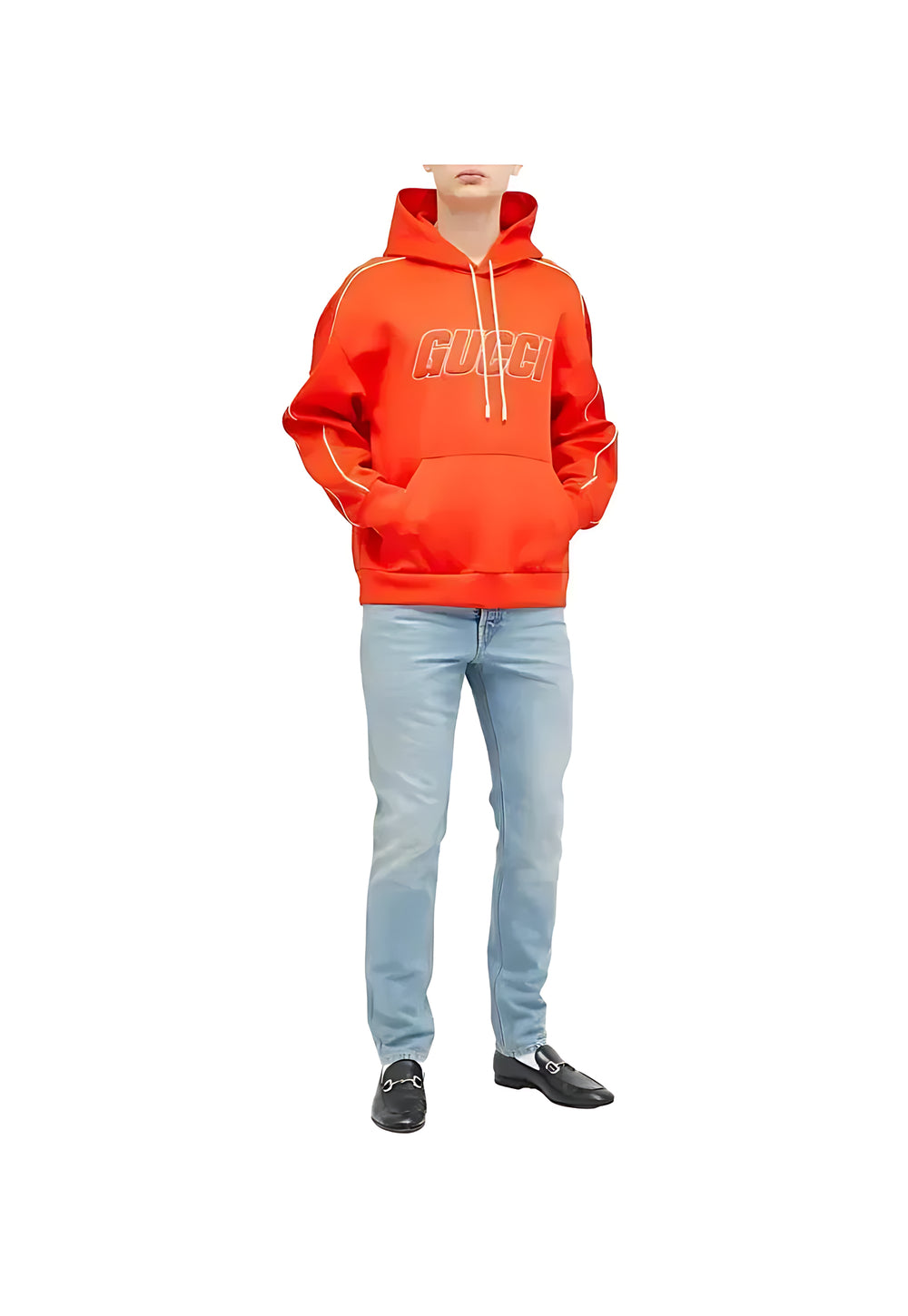 Gucci Pullover Neopren Orange Herren