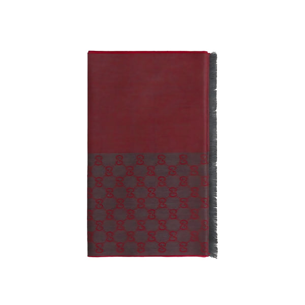 Gucci Schal Bordeauxrot