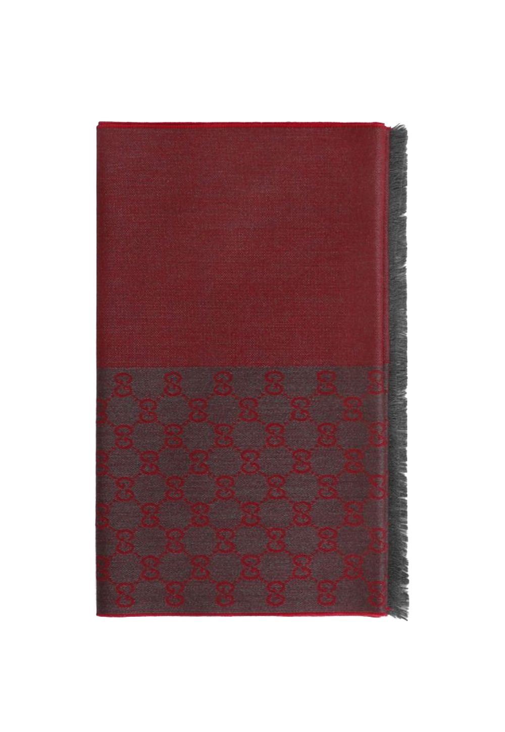 Gucci Schal Bordeauxrot