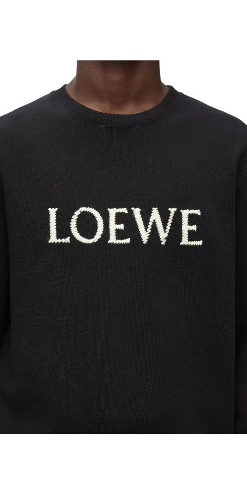 Loewe Sweatshirt Herren schwarz