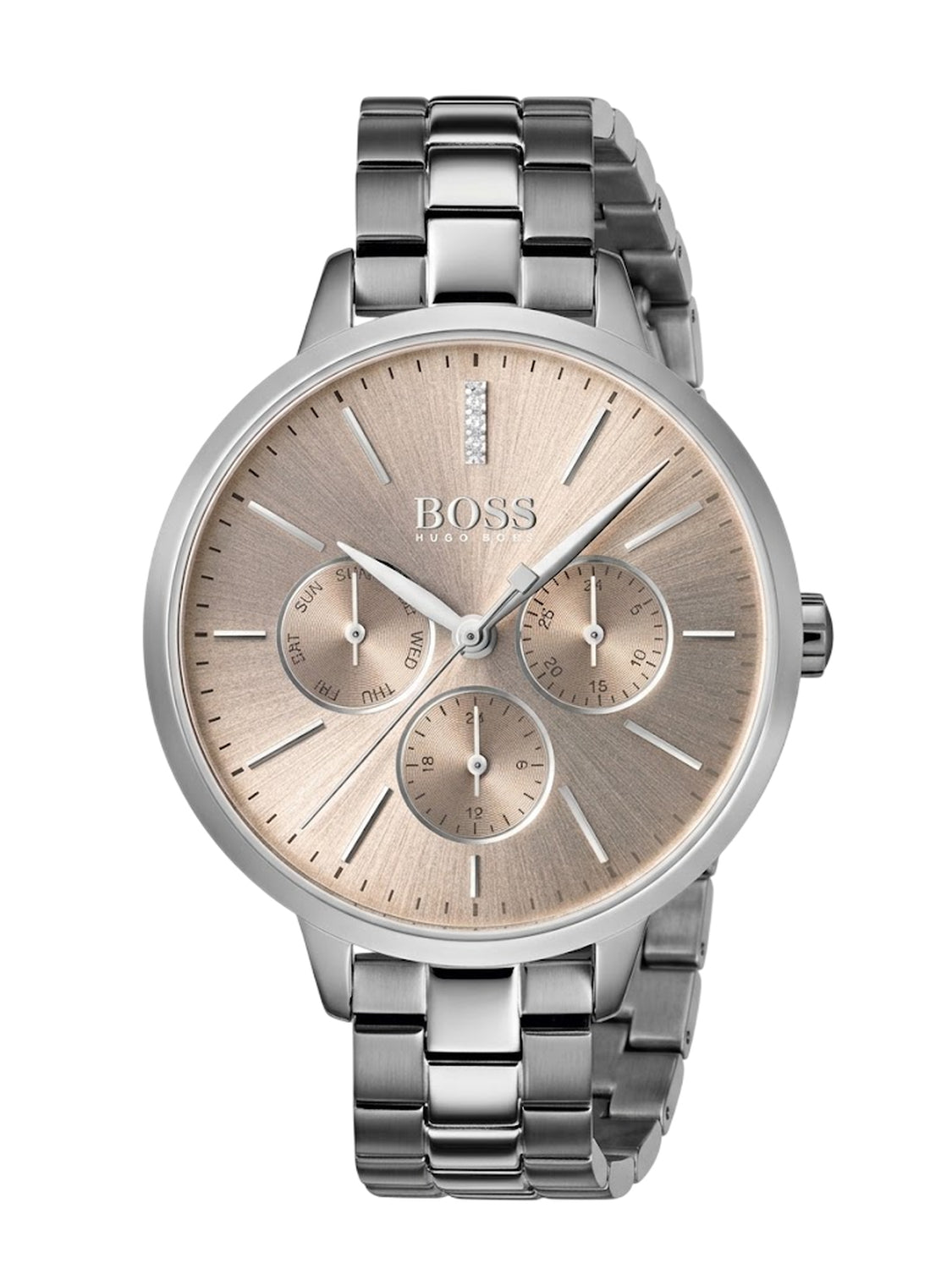 Hugo Boss Symphony Damenuhr HB1502421 silber roségold Hauptbild