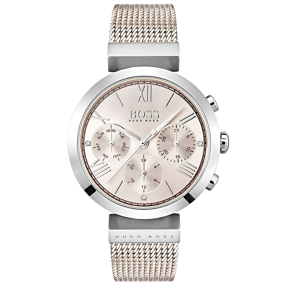 Hugo Boss Damenuhr Edelstahl silber Hauptbild