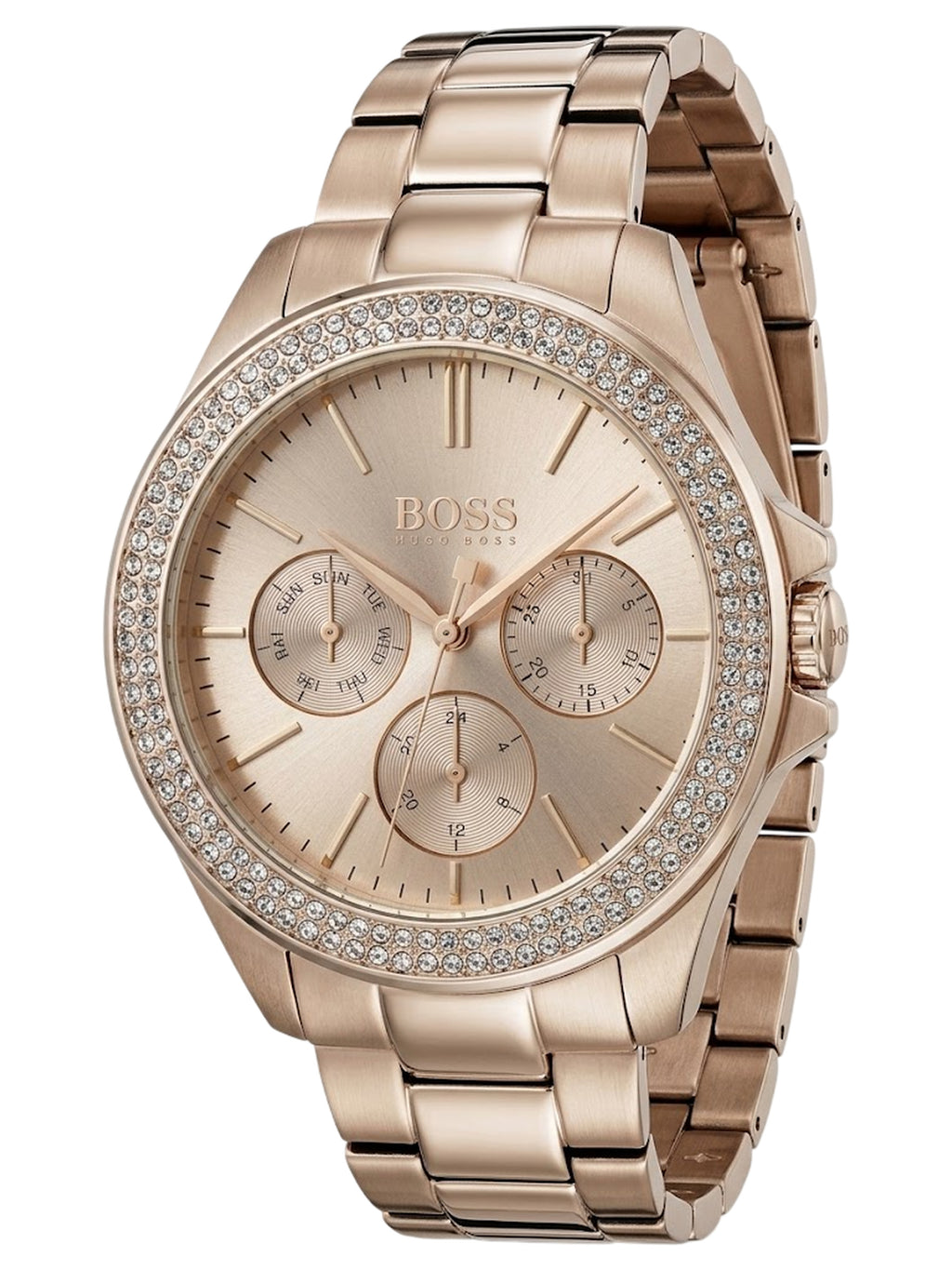 Hugo Boss Premiere Damenuhr HB1502443 roségold Edelstahl