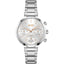 Hugo Boss Damenuhr Chronogaph Edelstahl silber