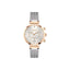 Hugo Boss Damenuhr Chronograph Edelstahl silber gold