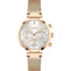 Hugo Boss Damenuhr Chronograph Edelstahl roségold