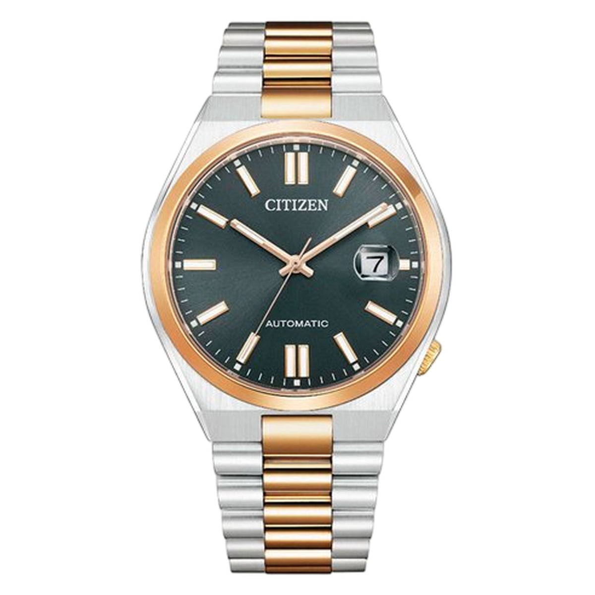 Citizen Automatik Armbanduhr NJ0154-80H Schwarz Edelstahl