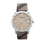 Burberry The City Damenuhr silber braun