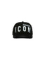 Dsquared2 Icon Spray Baseball Cap aus Baumwolle Schwarz