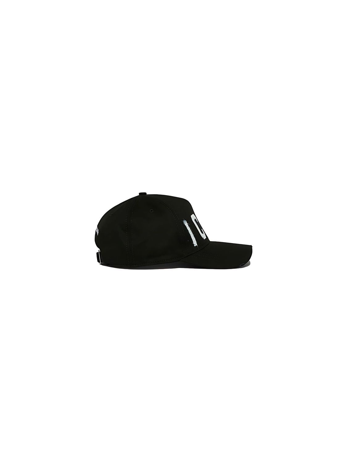 Dsquared2 Icon Spray Baseball Cap aus Baumwolle Schwarz Zweitbild