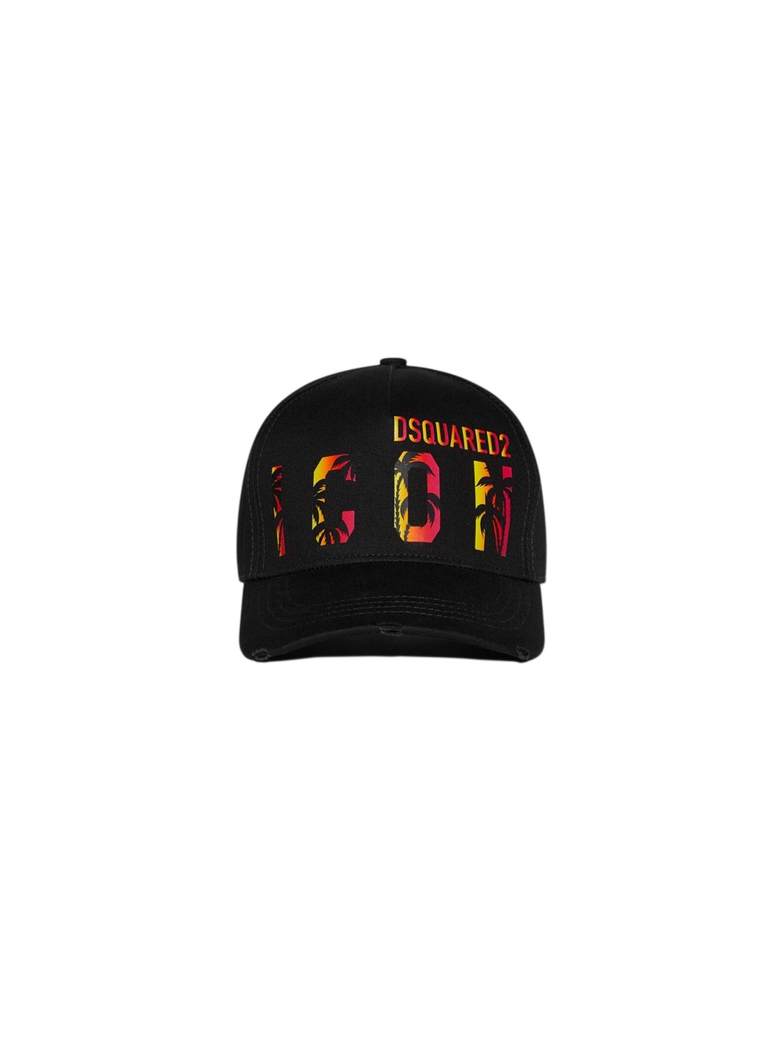 Dsquared2 Icon Sunset Baseball Cap aus Baumwolle Schwarz Hauptbild