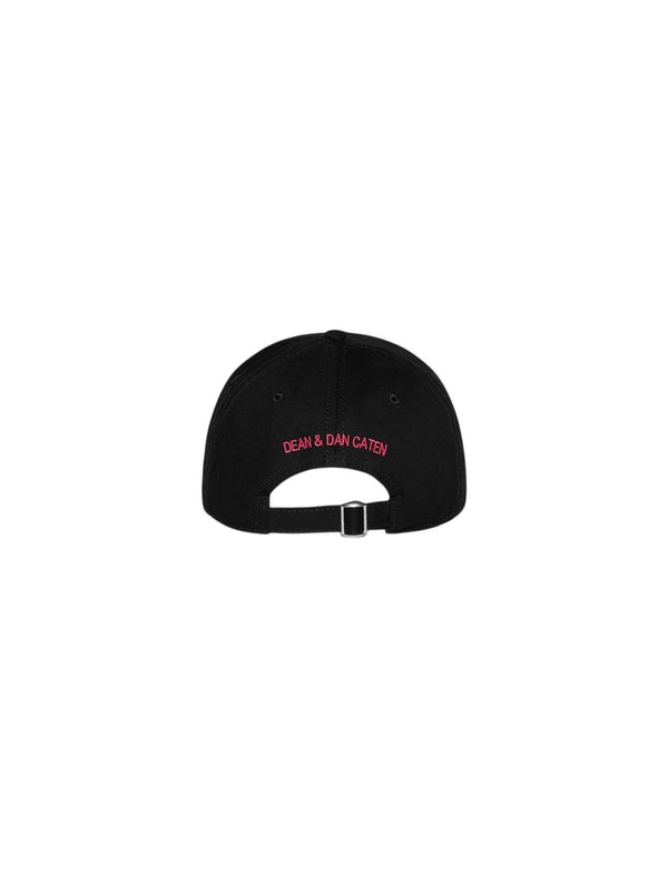 Dsquared2 Icon Sunset Baseball Cap aus Baumwolle Schwarz