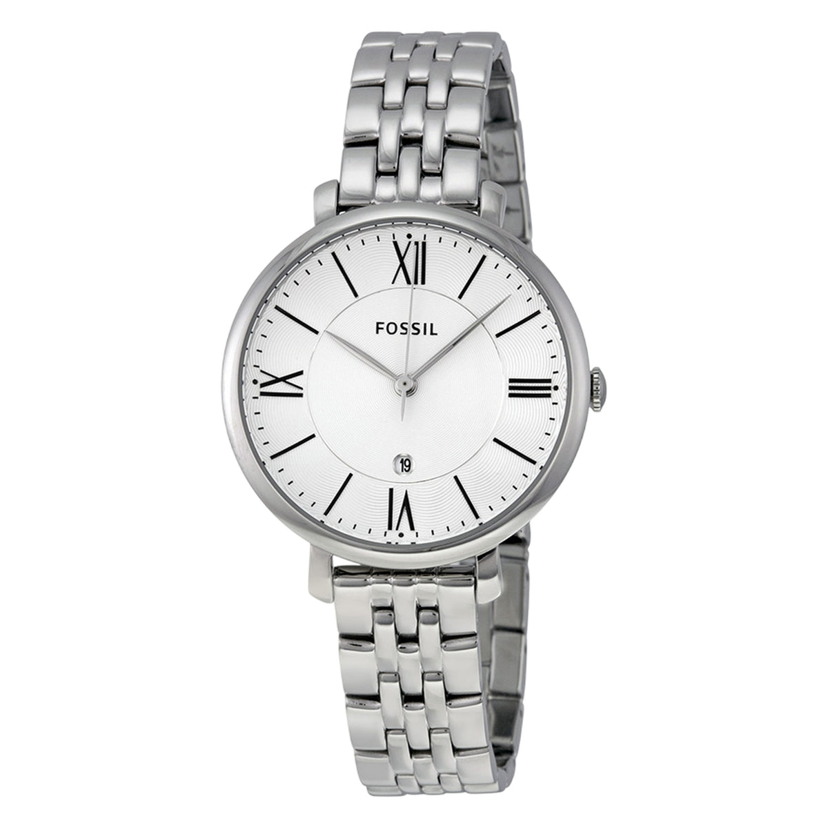 Fossil Jacqueline Damen-Uhr aus silberfarbenem Edelstahl ES3433 Hauptbild