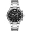 Emporio Armani Mario Chronograph Edelstahl Schwarz AR11241