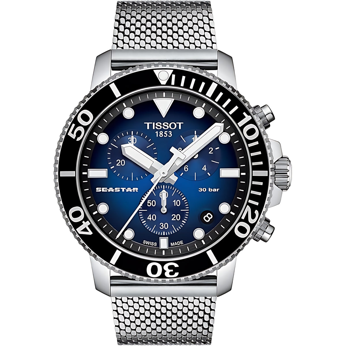 Tissot Seastar 1000 Chronograph Blau Edelstahl T120.417.11.041.02 Hauptbild