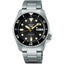 Seiko 5 Sports SKX Series Automatik Schwarz Gold Edelstahl SRPL79K1