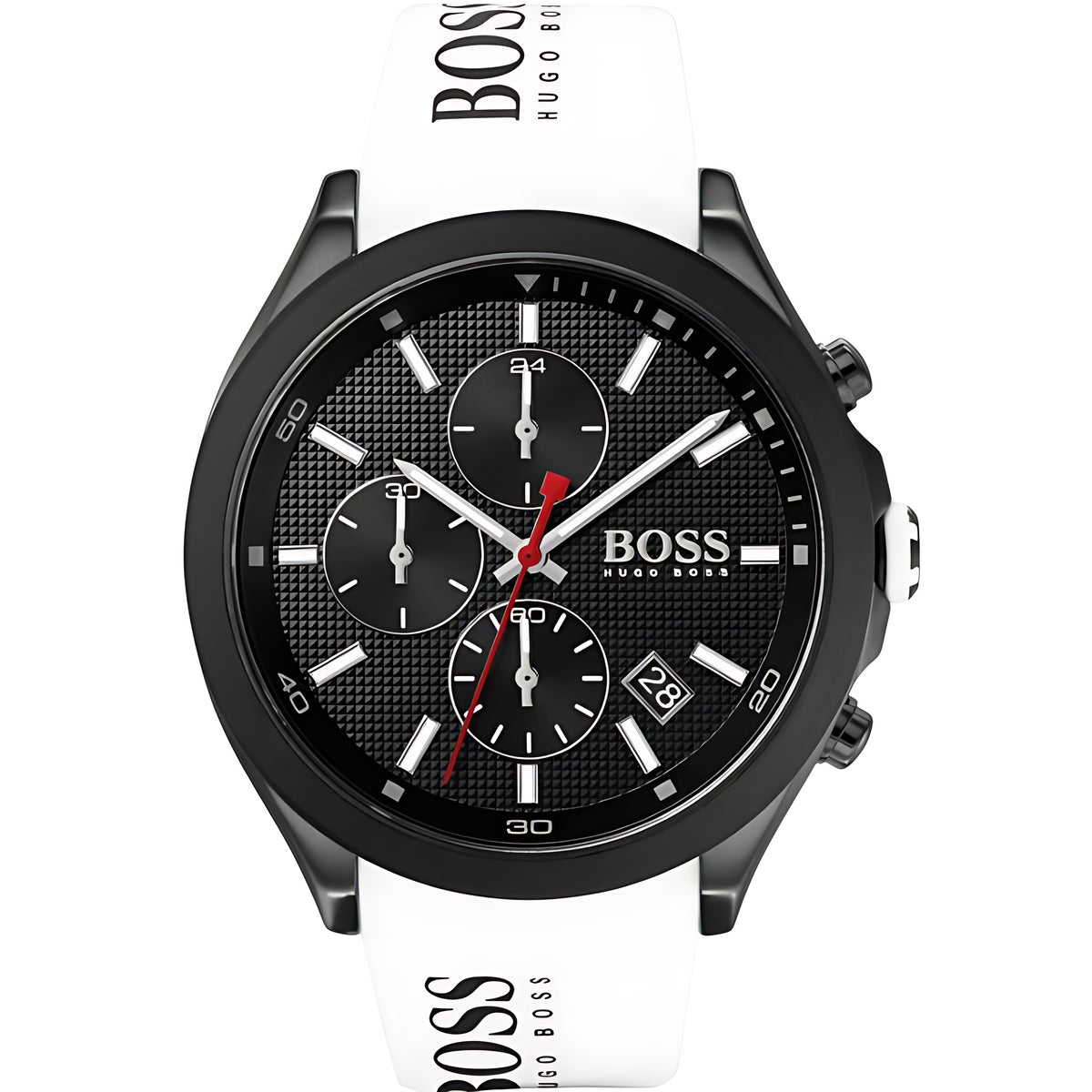 Hugo Boss Velocity Chronograph Schwarz Silikon HB1513718 Hauptbild