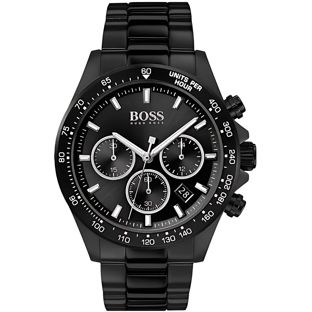 Hugo Boss Hero Chronograph Schwarz Edelstahl HB1513754