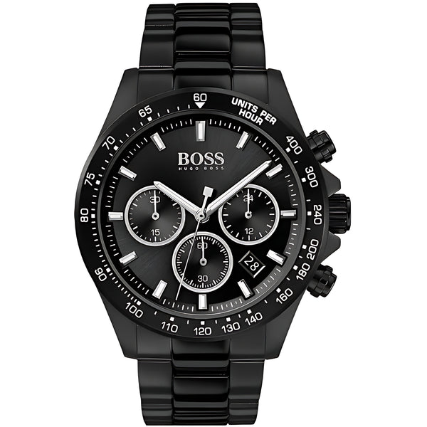 Hugo Boss Hero Chronograph Schwarz Edelstahl HB1513754
